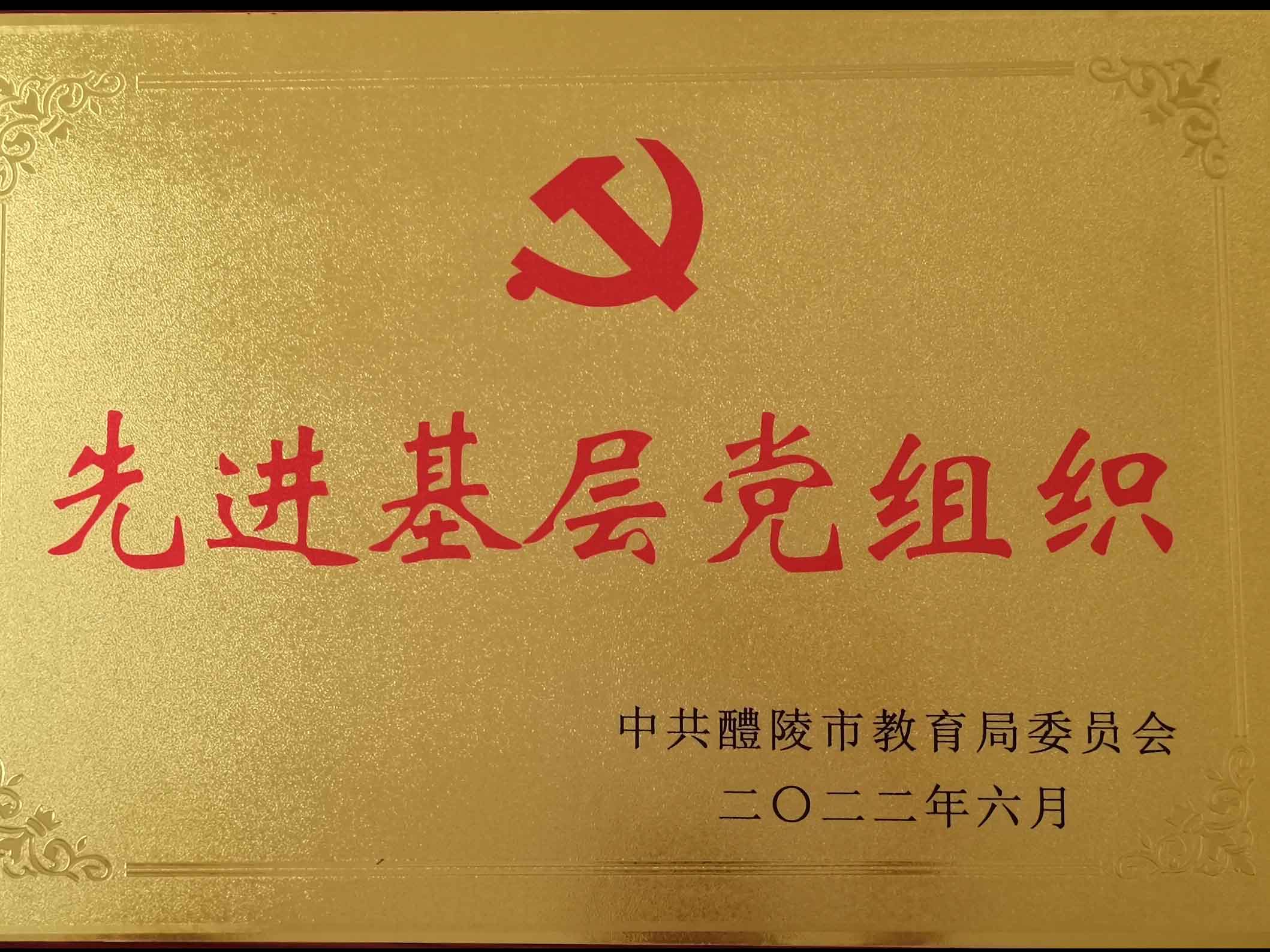 先进基层党支部